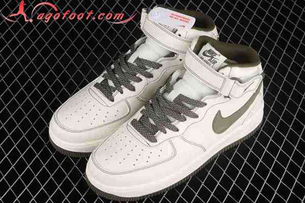 Nike Air Force 1'07 Mid Blanc/Vert RD6698-123