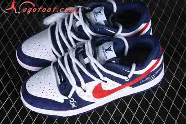 Nike SB Dunk Low Blanc/Rouge/Bleu FC1688-175