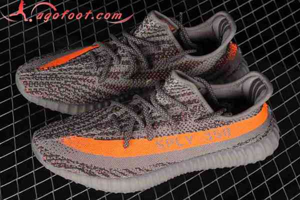 Adidas Yeezy 350 Boost V2 Gris/Orange/Brun GW1229