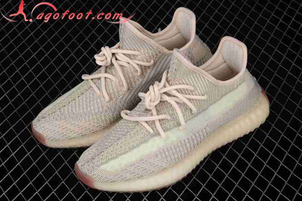 Adidas Yeezy 350 Boost Basf V2 Gris/Jaune/Vert FW3042