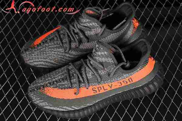 Adidas Yeezy 350 Boost V2 "Carbon Beluga" Gris/Orange HQ7045