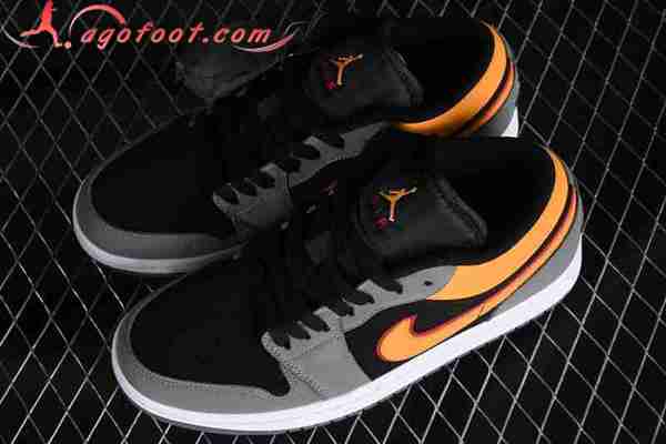 Nike Air Jordan 1 Low Noir/Gris/Orange FN7308-008