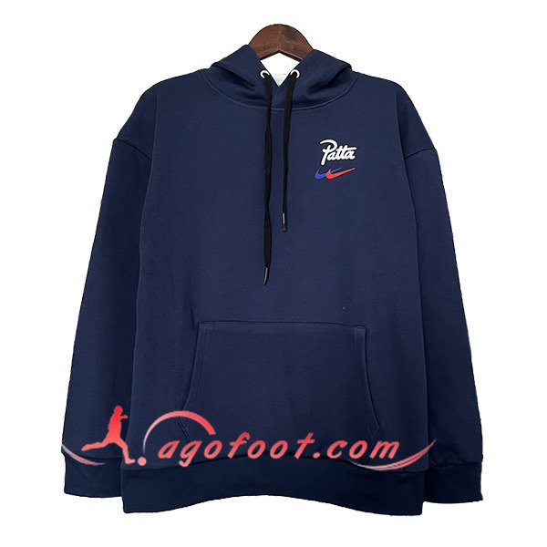 Sweatshirt Training Capuche Nike Bleu Foncé 2024/2025