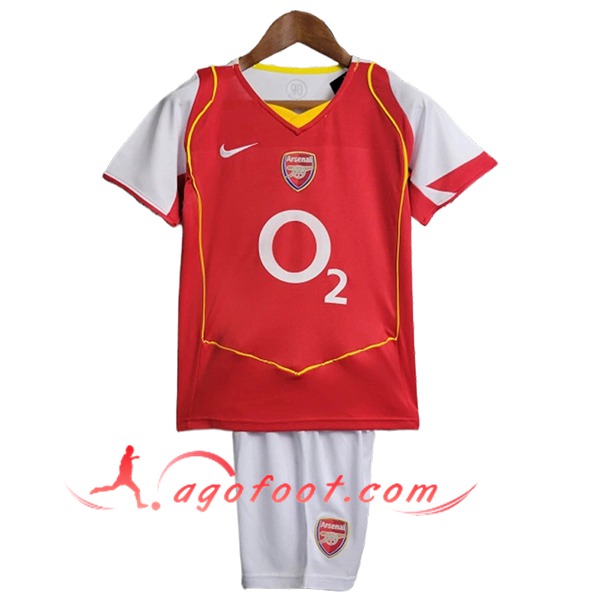 Maillot de Foot Arsenal Retro Enfant Domicile 2004/2005