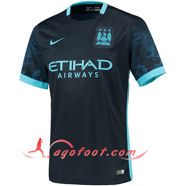 Maillot de Foot Manchester City Retro Exterieur 2015/2016