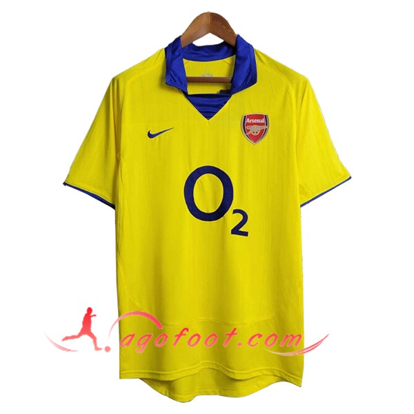 Maillot de Foot Arsenal Retro Exterieur 2003/2004