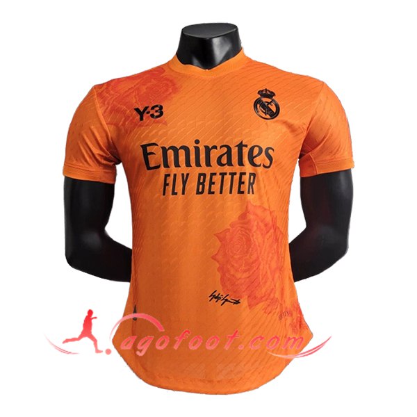 Maillot de Foot Real Madrid Y3 Orange Special Edition 2024/2025