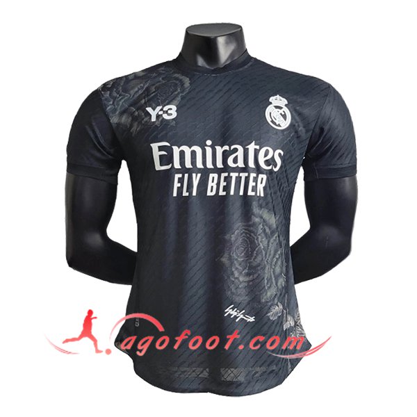 Maillot de Foot Real Madrid Y3 Noir Special Edition 2024/2025