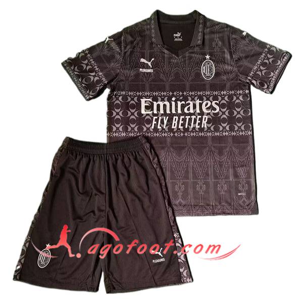 Maillot de Foot Milan AC Enfant Fourth Noir 2023/2024