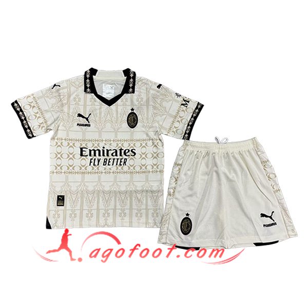 Maillot de Foot Milan AC Enfant Fourth Blanc 2023/2024