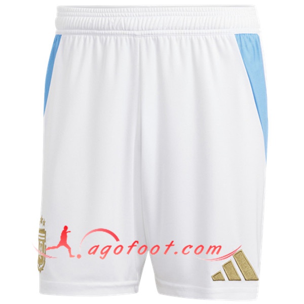 Short de Foot Argentine Domicile 2024/2025
