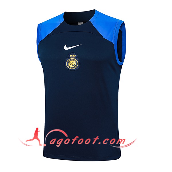 Training Debardeur Al-Nassr FC Bleu Foncé 2024/2025