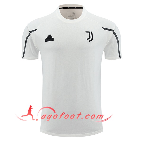 Training T-Shirts Juventus Blanc/Noir 2024/2025