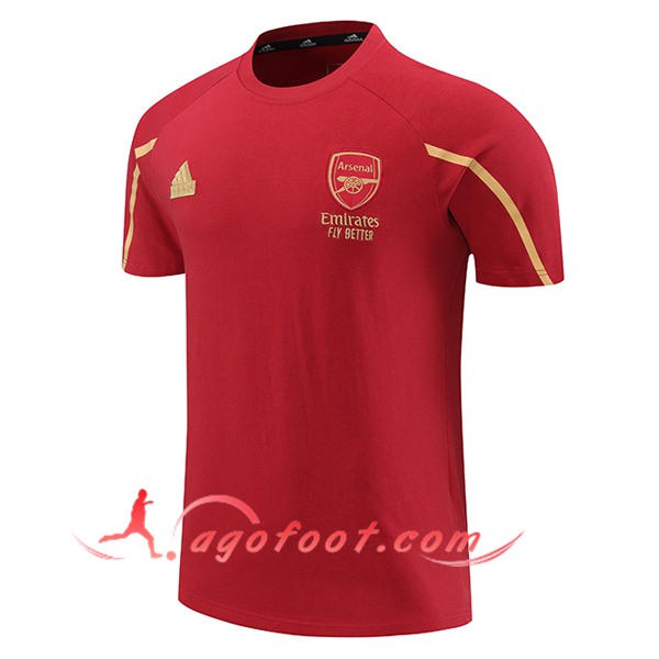 Training T-Shirts Arsenal Rouge/Jaune 2024/2025