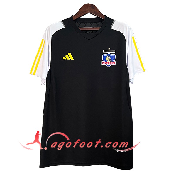 Training T-Shirts Colo-Colo Noir/Blanc 2024/2025