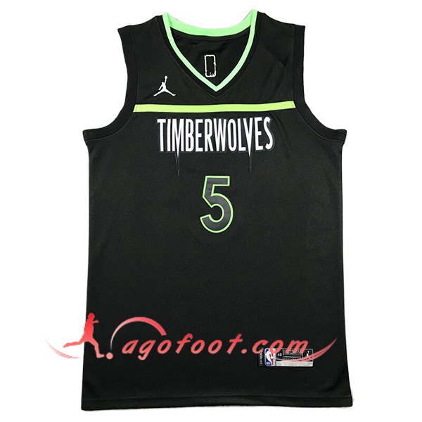 Maillot Minnesota Timberwolves (EDWARDS #5) 2024/25 Noir/Vert