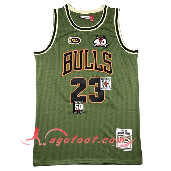 Maillot Chicago Bulls (JORDAN #23) 2024/25 Vert