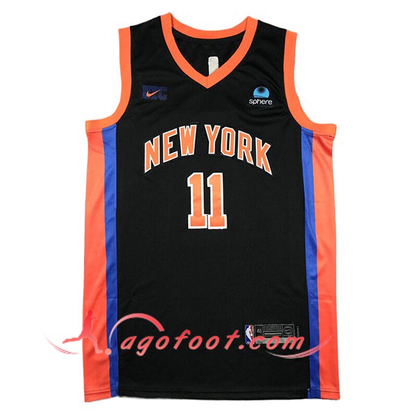 Maillot New York Knicks (BRUNSON #11) 2024/25 Noir/Orange/Bleu