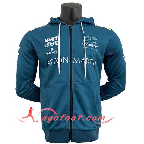 Veste A Capuche F1 Aston Martin Team Vert 2024