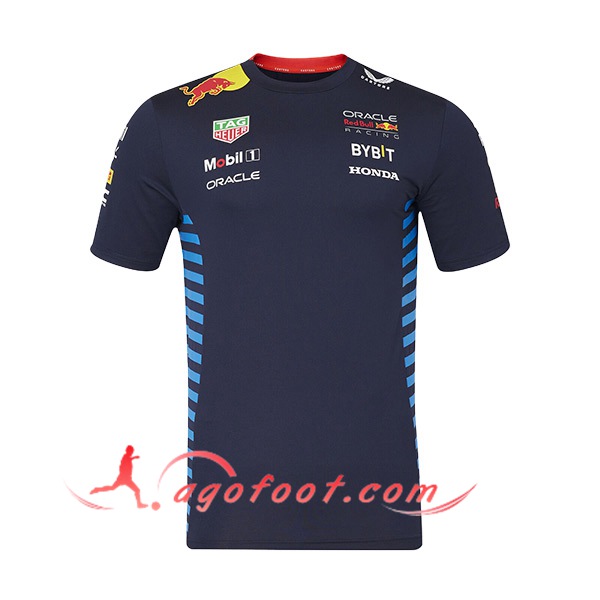 T-Shirt F1 RedBull Racing Team Bleu Foncé 2024