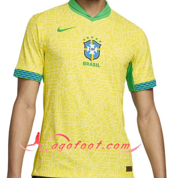 Nouveau Maillot Equipe Foot Bresil Domicile 2024/2025