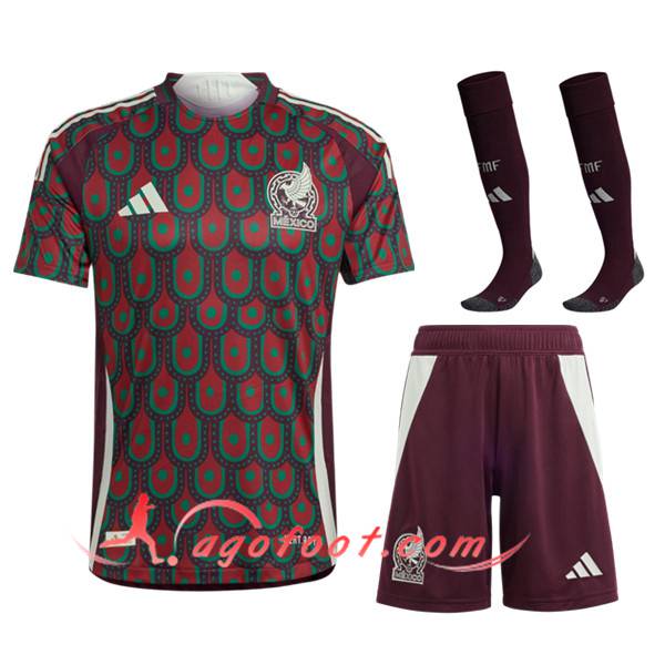 Ensemble Maillot Mexique Domicile (Short + Chaussettes) 2024/2025