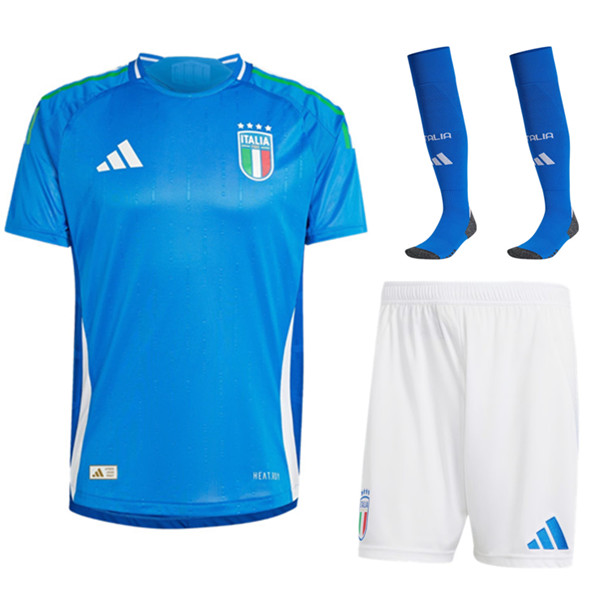 Ensemble Maillot Italie Domicile (Short + Chaussettes) 2024/2025