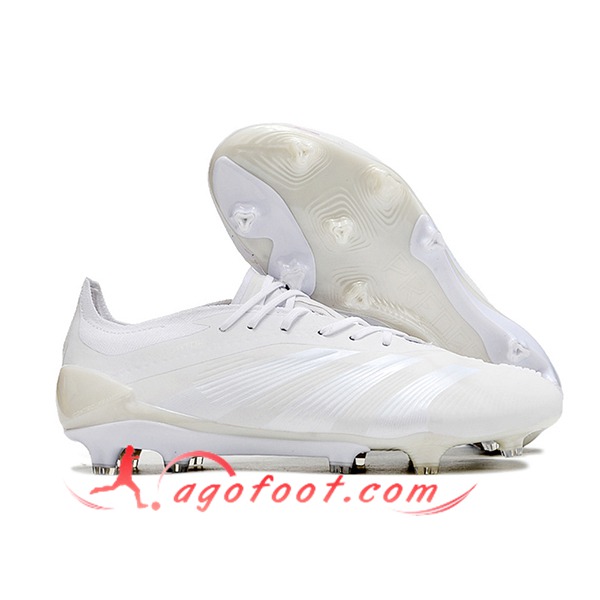 Adidas Chaussures de Foot Predator Elite FG Blanc