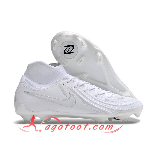 Nike Chaussures de Foot Phantom Luna Elite NU FG Blanc -02