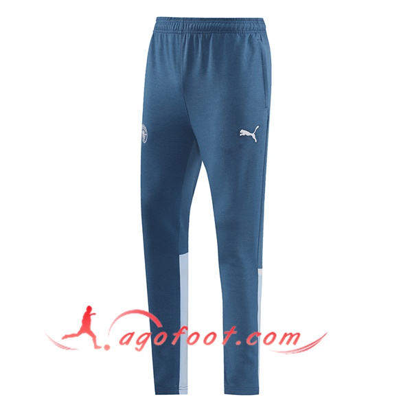 Pantalon Foot Manchester United Bleu 2024/2025