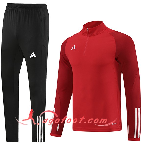 Ensemble Survetement de Foot Adidas Rouge 2024/2025