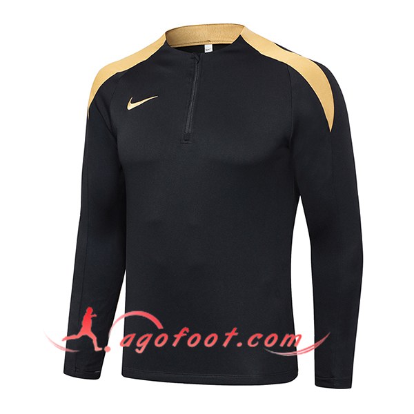 Sweatshirt Training Nike Noir/Jaune 2024/2025