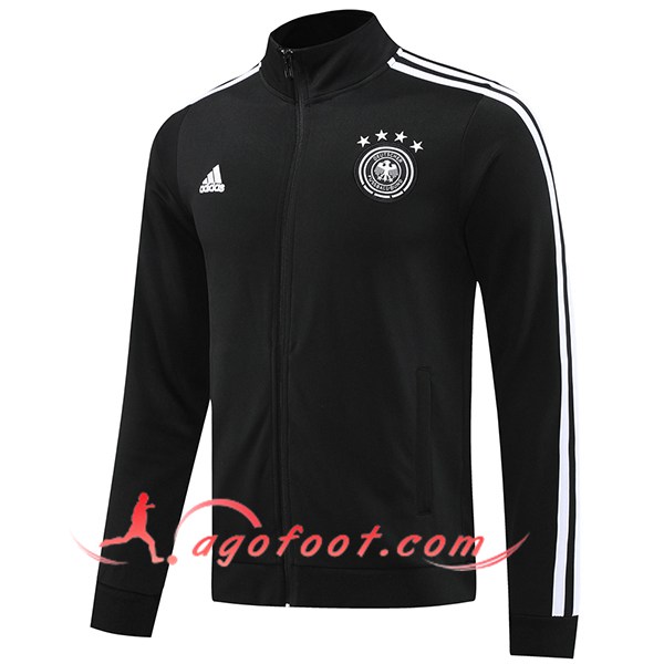 Veste Foot Allemagne Noir 2024/2025
