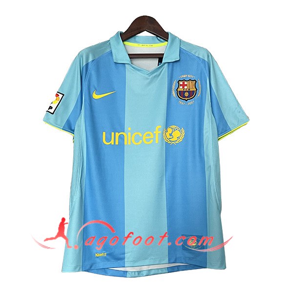 Maillot de Foot FC Barcelone Retro Exterieur 2007/2008