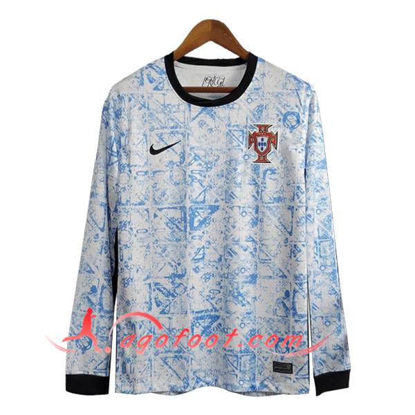 Maillot Equipe Foot Italie Portugal Manches Longues 2024/2025