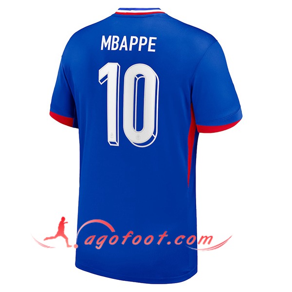 Maillot Equipe Foot France (MBAPPE #10) 2024/2025 Domicile
