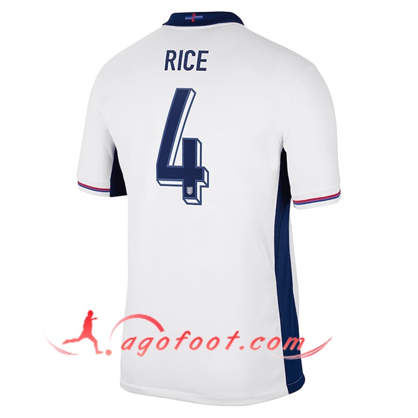 Maillot Equipe Foot Angleterre (RICE #4) 2024/2025 Domicile