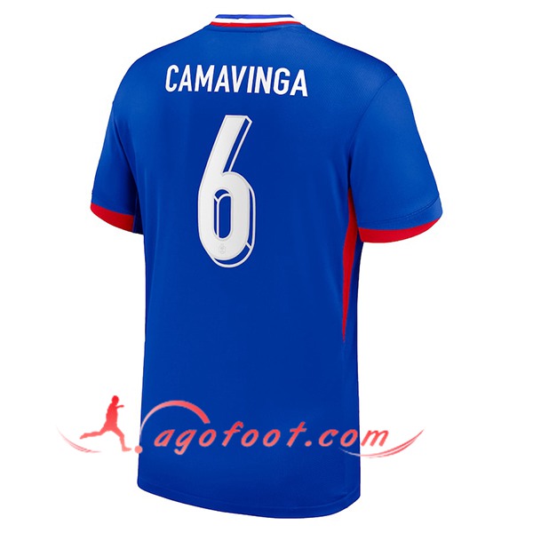 Maillot Equipe Foot France (CAMAVINGA #6) 2024/2025 Domicile