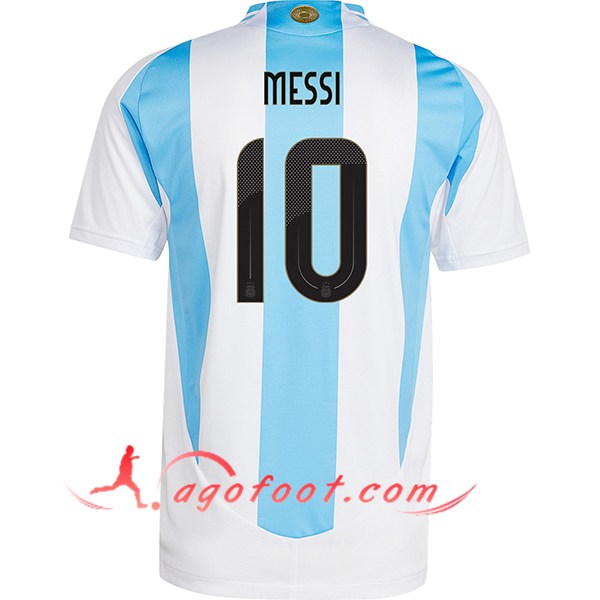 Maillot Equipe Foot Argentin (MESSI #10) 2024/2025 Domicile
