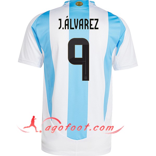 Maillot Equipe Foot Argentin (J.ALVAREZ #9) 2024/2025 Domicile