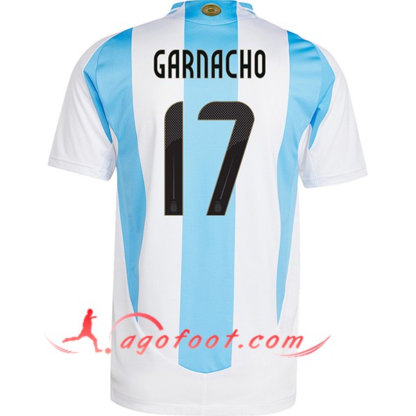 Maillot Equipe Foot Argentin (GARNACHO #17) 2024/2025 Domicile