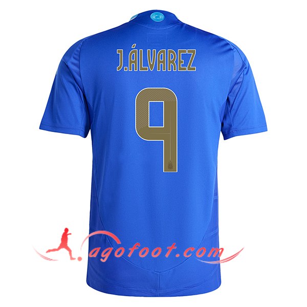 Maillot Equipe Foot Argentin (J.ALVAREZ #9) 2024/2025 Exterieur