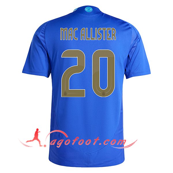 Maillot Equipe Foot Argentin (MAC ALLISTER #20) 2024/2025 Exterieur