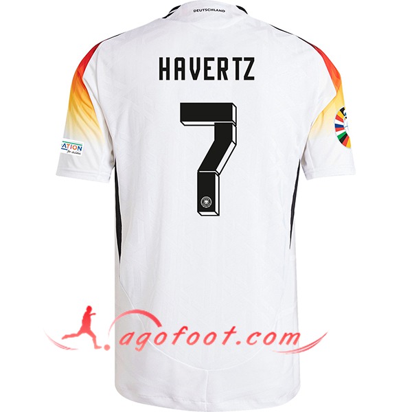 Maillot Equipe Foot Allemagne (HAVERTZ #7) 2024/2025 Domicile