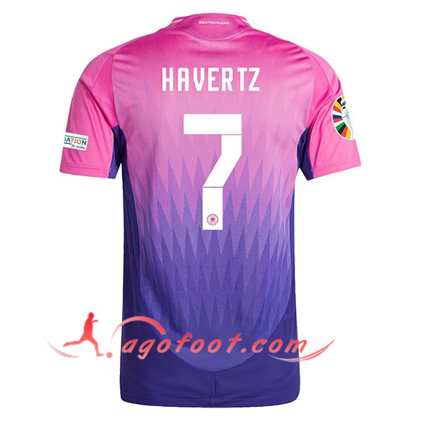 Maillot Equipe Foot Allemagne (HAVERTZ #7) 2024/2025 Exterieur