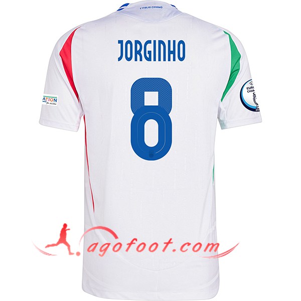 Maillot Equipe Foot Italie (JORGINHO #8) 2024/2025 Exterieur