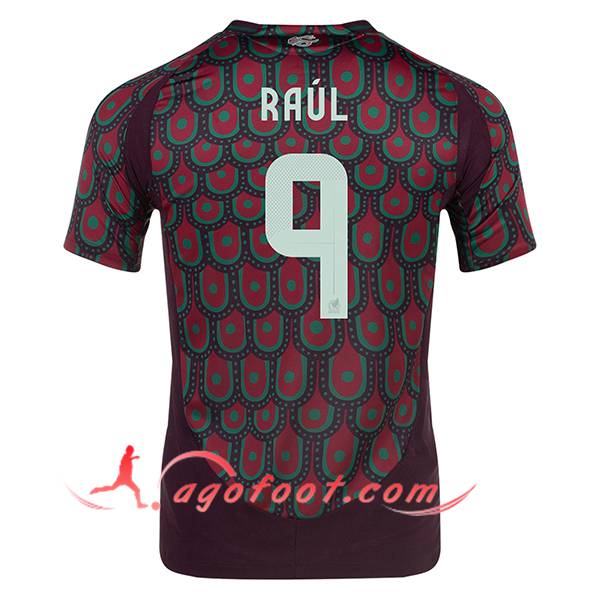 Maillot Equipe Foot Mexique (RAUL #9) 2024/2025 Domicile