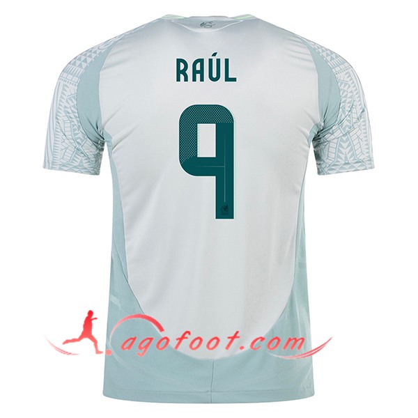 Maillot Equipe Foot Mexique (RAUL #9) 2024/2025 Exterieur