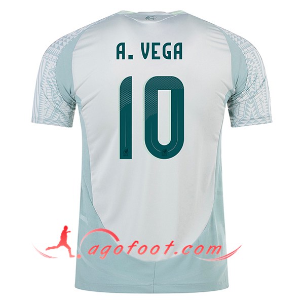 Maillot Equipe Foot Mexique (A.VEGA #10) 2024/2025 Exterieur