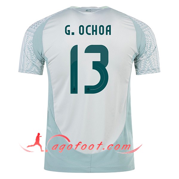 Maillot Equipe Foot Mexique (G.OCHOA #13) 2024/2025 Exterieur